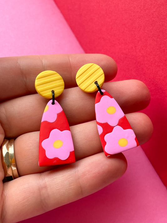 90's Floral - Pointed Arches